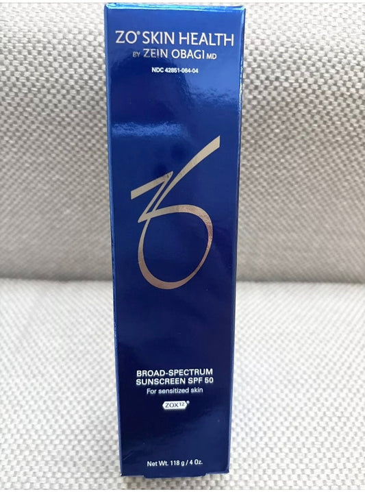 Zo Skin Health Broad Spectrum Sunscreen SPF 50 **118g / 4 oz** Exp 05/2025 NEW