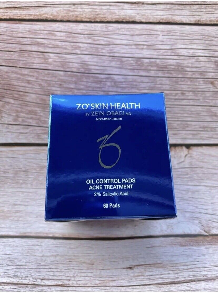 ZO Skin Health Oil Control Pads Acne Treatment, 60 pads Exp 2026