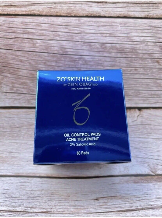 ZO Skin Health Oil Control Pads Acne Treatment, 60 pads Exp 2026