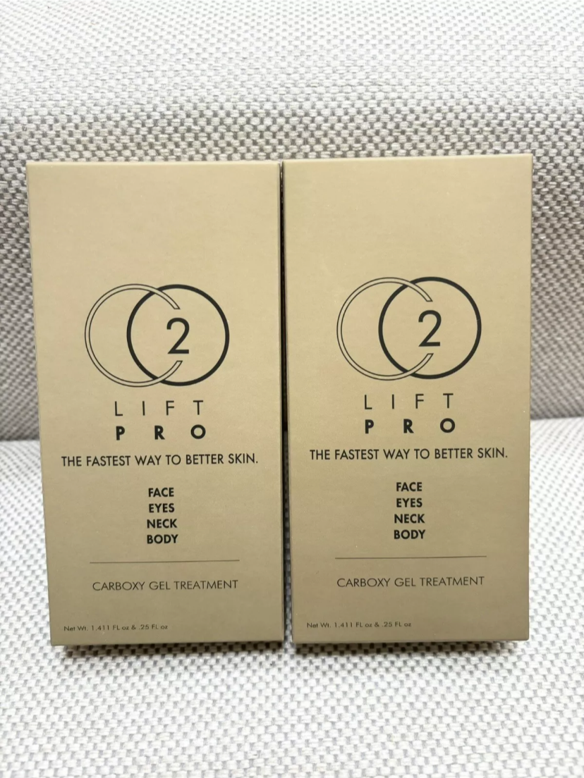 CO2Lift Pro Carboxy Gel Treatment -2 Treatments Fast Shipping