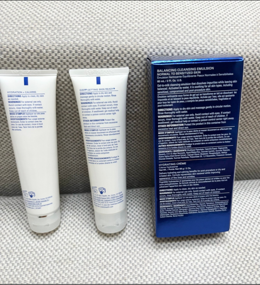 ZO Skin Health Hydrating Crème With Balancing Cleansing Emulsion Combo Set 2026