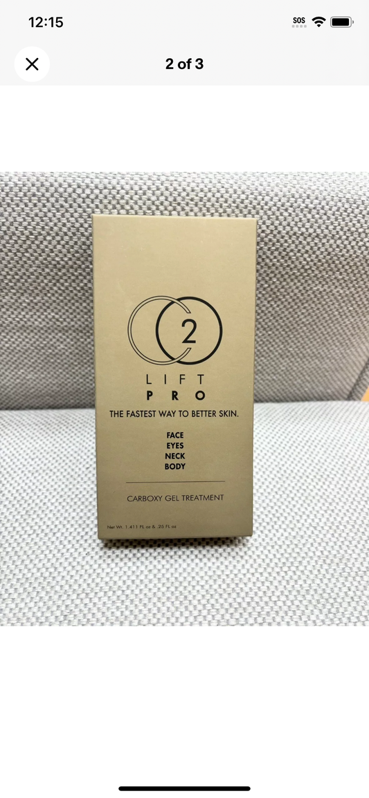 CO2Lift Pro Carboxy Gel Treatment -1 Treatments Fast Shipping