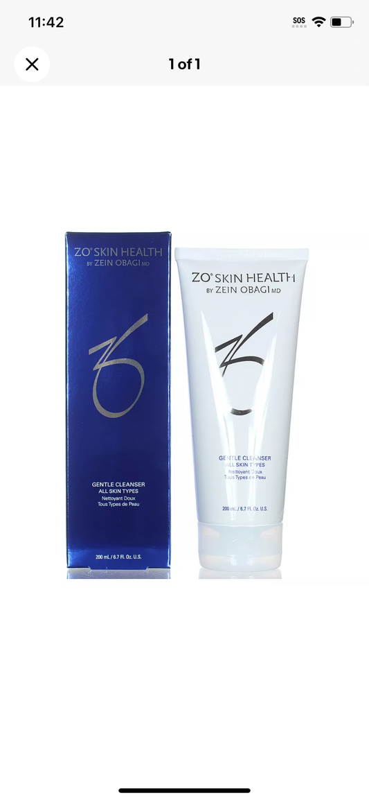 ZO Skin Health Gentle Cleanser (200ml / 6.7oz) Exp 10/2026 NEW / NO BOX / SEALED