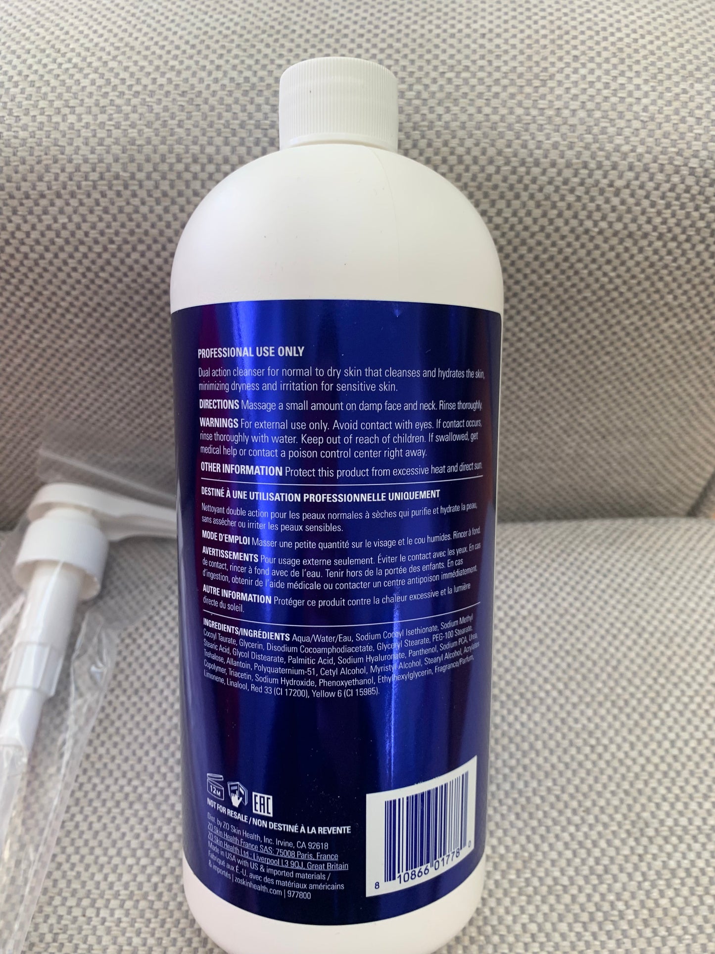 Zo Skin Health Offects Hydrating Cleanser 32 Fl Oz Exp10/2026